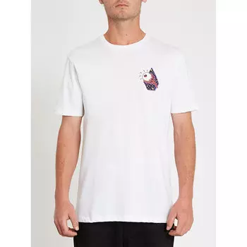 Футболка VOLCOM Freak City Fa Ss White 2021