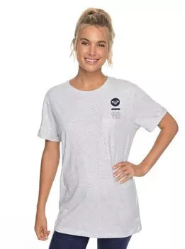 Футболка женская ROXY Challenge You A J Heritage Heather