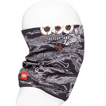 Гейтор 686 Double Layer Face Warmer Sketchy Tank Camo 2022