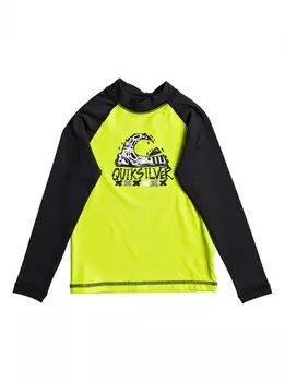 Гидрофуфайка для мальчиков QUIKSILVER Bubbledreamls K Safety Yellow/ Black