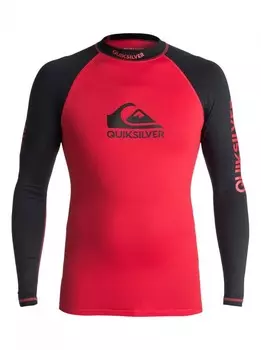 Гидрофуфайка мужская QUIKSILVER On Tour Ls M Quik Red/ Black