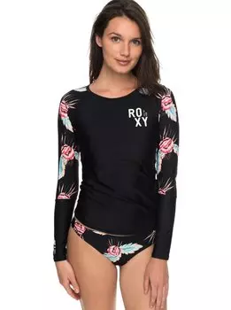 Гидрофуфайка женская ROXY Ro Fi Lycra L/S J Anthracite