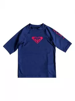 Гидрофутболка для девочек ROXY Wholehearted Ss K Deep Cobalt