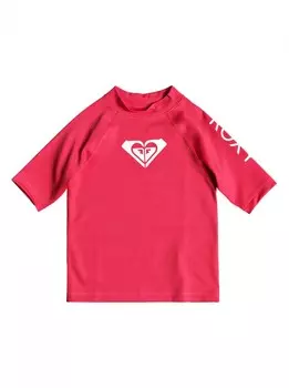 Гидрофутболка для девочек ROXY Wholehearted Ss K Rouge Red