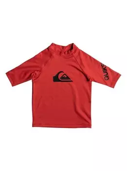 Гидрофутболка для мальчиков QUIKSILVER All Time Kid Ss K Quik Red