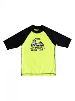 Гидрофутболка для мальчиков QUIKSILVER Bubbledreamss K Safety Yellow/ Black