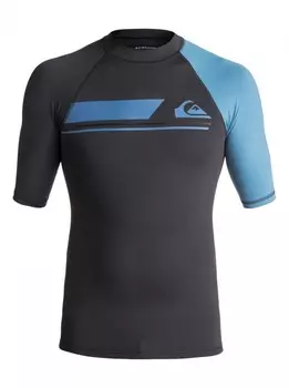 Гидрофутболка мужская QUIKSILVER Activess M Tarmac/ Cendre Blue