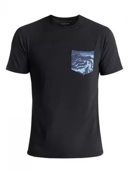 Гидрофутболка мужская QUIKSILVER Bublesurfteess M Black