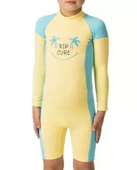 Гидрокомбинезон RIP CURL Grom Boys L/Sl Uv Spring Lime