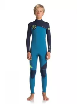 Гидрокостюм для мальчиков-подростков QUIKSILVER B32 Syn Bz F Marina/ Blue Nights/ Safety Ye