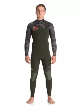 Гидрокостюм мужской QUIKSILVER 32 Syn Cz G Dark Ivy/ Camo/ Shrimp Pink