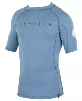 Гидромайка RIP CURL Dawn Patrol Uv Tee S/S Blue