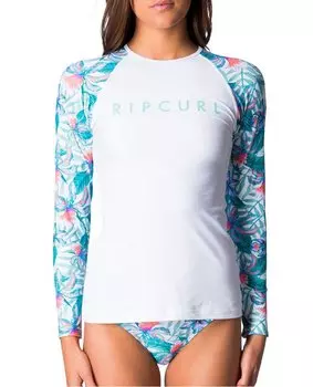 Гидромайка RIP CURL Tropic Tribe Relaxed L/Sl White