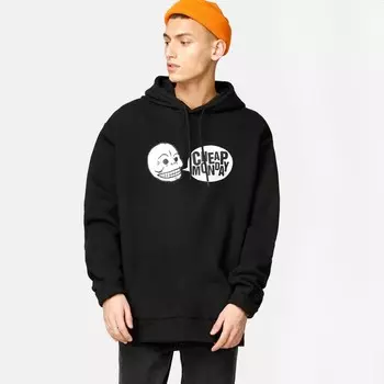 Худи CHEAP MONDAY Cheat Hood Speech Logo Black