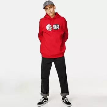 Худи CHEAP MONDAY Cheat Hood Speech Logo Scarlet Red