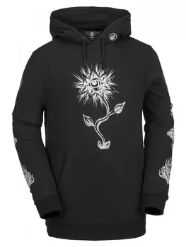 Худи для сноуборда с флисом VOLCOM Jamies Fleece Black