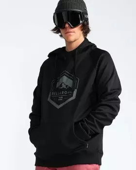 Худи мужской BILLABONG Downhill Hoodie Black Caviar