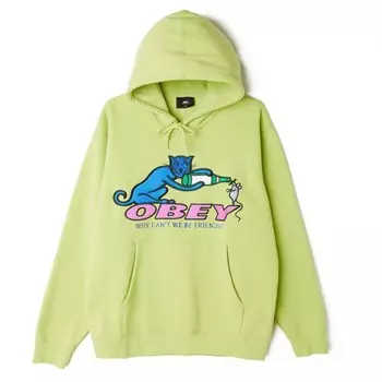 Худи OBEY Friends Hood Key Lime 2020