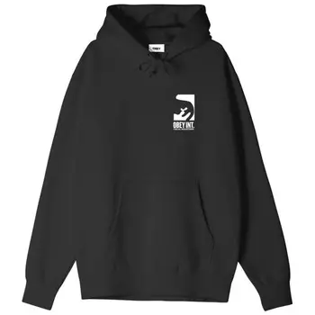 Худи OBEY Obey Int. Visual Industries Black 2024