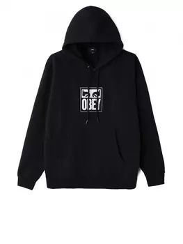 Худи OBEY Split Eyes Hood Black