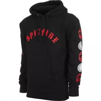 Худи SPITFIRE Hd Old E Cmb Slv Black/Red/White