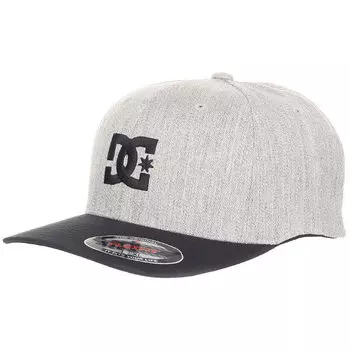 Кепка-бейсболка мужская DC SHOES Cap Star 2 Grey Heather