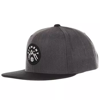 Кепка-бейсболка мужская ELEMENT Trekker Cap Charcoal Heather