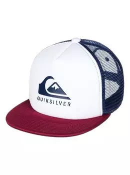 Кепка-бейсболка мужская QUIKSILVER Foamslay White