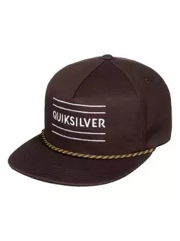 Кепка-бейсболка мужская QUIKSILVER Fold Snapper Chocolate Brown