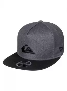 Кепка-бейсболка QUIKSILVER Stuckles Snap Charcoal Heather