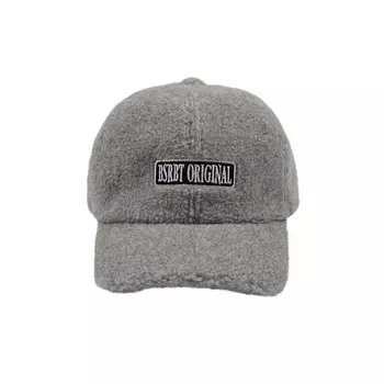 Кепка BSRABBIT Fleece Wappen Cap Gray 2023