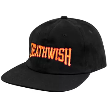 Кепка DEATHWISH Dugout Blk Strapback Black