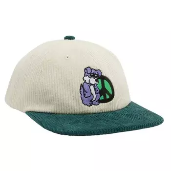 Кепка OBEY Obey Peace Paw 6 Panel Snapback Unbleached Multi 2023