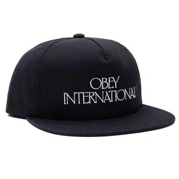 Кепка OBEY Players Club Snapback Black 2021