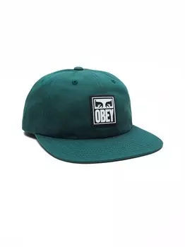 Кепка OBEY Vanish 6 Panel Hat Deep Green