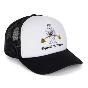 Кепка RIPNDIP Ripped N Dipped Trucker Hat Black
