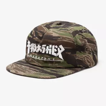 Кепка THRASHER Godzilla Snapback Tiger Camo 2020