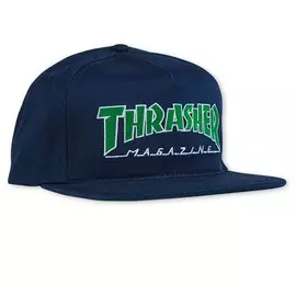 Кепка THRASHER Outlined Snapback Navy