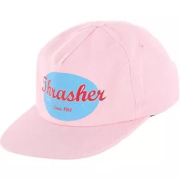 Шестипанельная кепка THRASHER Oval Snapback PINK 2020