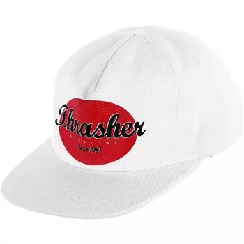 Кепка THRASHER Oval Snapback White 2020