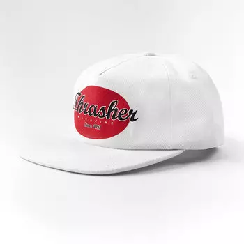 Кепка THRASHER Oval Snapback White 2021