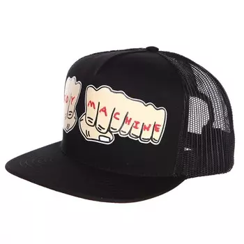 Кепка TOY MACHINE Fists Mesh Cap BLACK