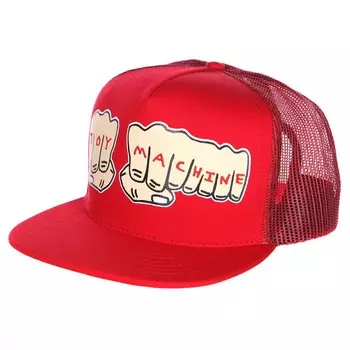 Кепка TOY MACHINE Fists Mesh Cap RED