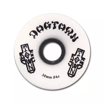 Колеса для лонгборда DOG TOWN Mini Cruiser Wheels White 59mm