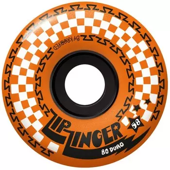 Колеса для скейтборда KROOKED Whl Zip Zinger Orange 58 mm