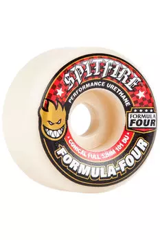 Колеса для скейтборда SPITFIRE Whl F4 Concl Full Red 52 mm