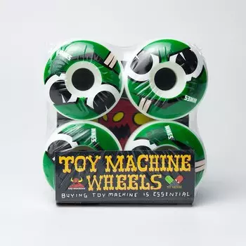 Колеса для скейтборда TOY MACHINE Angry Turtle Face Natural 53mm