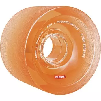 Колеса GLOBE Conical Cruiser Wheel Clear Amber 2021