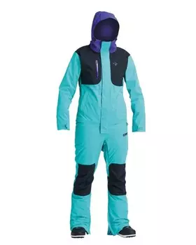 Комбинезон для сноуборда женский AIRBLASTER Sassy Beast Suit Turquoise 2020
