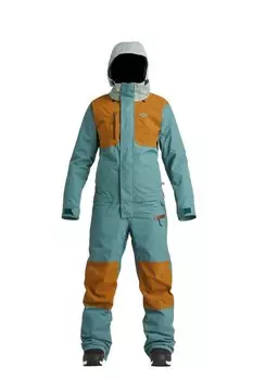 Комбинезон для сноуборда женский AIRBLASTER Sassy Beast Suit Atlantic 2021